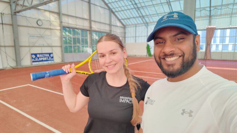 Sinnet Academy duo tennis in Delft, Den Haag, Rotterdam